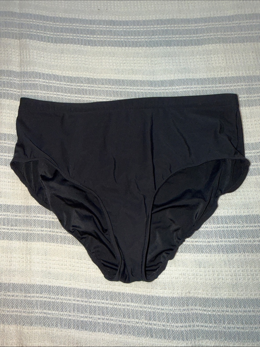 High-Rise Women's Swim bikini bottoms - Black